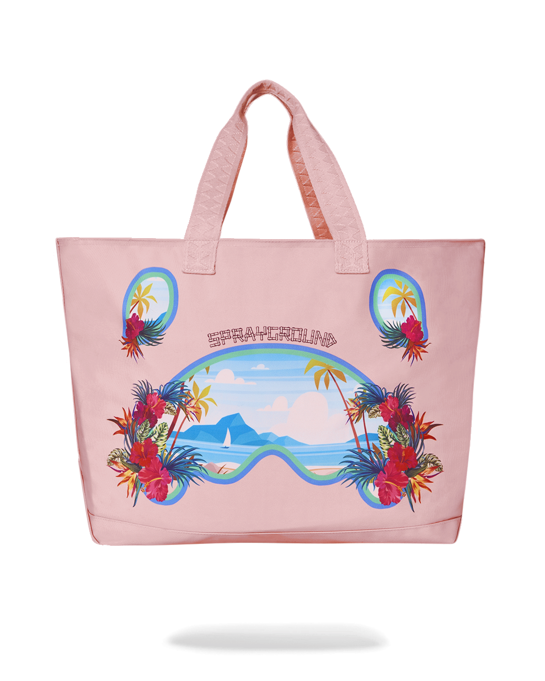 BORA BORA SHARK ISLAND VILLA BEACH TOTE